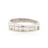 Image 1 : 18KT White Gold 0.69 ctw Diamond Ring