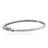 Image 2 : 14KT White Gold 2.06 ctw Diamond Bangle Bracelet