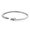 Image 3 : 14KT White Gold 2.06 ctw Diamond Bangle Bracelet