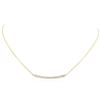 Image 1 : 14KT Yellow Gold 0.84 ctw Diamond Necklace