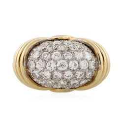 18KT Yellow Gold 1.34 ctw Diamond Ring