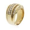 Image 3 : 14KT Yellow Gold 3.64 ctw Diamond Ring