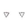 Image 1 : 14KT White Gold 0.50 ctw Diamond Earrings