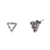 Image 2 : 14KT White Gold 0.50 ctw Diamond Earrings