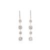 Image 1 : 14KT White Gold 2.24 ctw Diamond Earrings