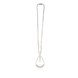 14KT White Gold 1.88 ctw Diamond Necklace