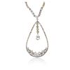 Image 3 : 14KT White Gold 1.88 ctw Diamond Necklace