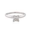 Image 1 : 14KT White Gold 0.75 ctw Diamond Ring