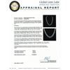 Image 3 : 14KT White Gold 44.29 ctw Tanzanite and Diamond Necklace