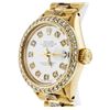 Image 2 : Ladies Rolex 18KT Yellow Gold 1.50 ctw Diamond DateJust Wristwatch