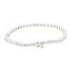 Image 2 : 14KT White Gold 6.31 ctw Diamond Tennis Bracelet