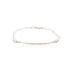 Image 1 : 14KT White Gold 0.26 ctw Diamond Bracelet