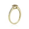 Image 3 : 14KT Yellow Gold 0.50 ctw Diamond Ring