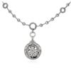 Image 2 : 14KT White Gold 0.90 ctw Diamond Necklace