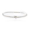 Image 3 : 14KT White Gold 1.87 ctw Diamond Tennis Bracelet
