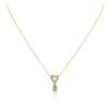 Image 1 : 14KT Yellow Gold 1.14 ctw Diamond Pendant With Chain