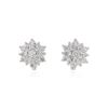 Image 1 : 14KT White Gold 2.40 ctw Diamond Earrings