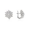 Image 2 : 14KT White Gold 2.40 ctw Diamond Earrings