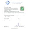 Image 4 : 14KT White Gold GIA Certified 11.28 ctw Emerald and Diamond Ring
