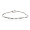 Image 1 : 14KT White Gold 2.24 ctw Diamond Tennis Bracelet