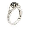 Image 3 : 14KT White Gold 1.54 ctw Diamond Ring