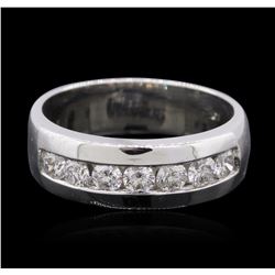 14KT White Gold 0.90 ctw Diamond Ring