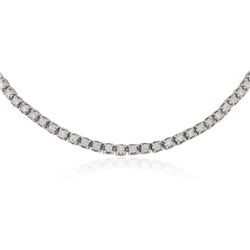 14KT White Gold 5.30 ctw Diamond Necklace