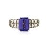 Image 1 : 14KT White Gold 2.57 ctw Tanzanite and Diamond Ring