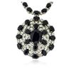 Image 1 : 14KT White Gold 75.63 ctw Sapphire and Diamond Necklace