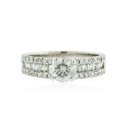 14KT White Gold 1.24 ctw Diamond Ring