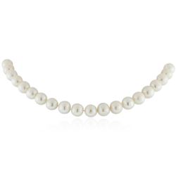 14KT White Gold Pearl Necklace