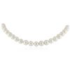 Image 1 : 14KT White Gold Pearl Necklace