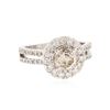 Image 2 : 14KT White Gold 2.10 ctw Diamond Ring