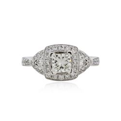 14KT White Gold 1.30 ctw Diamond Ring