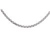 Image 2 : 14KT White Gold Circle Link Chain