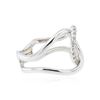 Image 2 : 14KT White Gold 0.28 ctw Diamond Ring