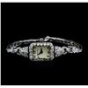 Image 2 : Ladies Vintage Hamilton Diamond Wristwatch