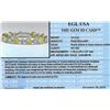 Image 5 : Platinum EGL USA Certified 14.88 ctw Fancy Yellow Diamond Bracelet