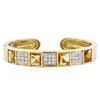 Image 1 : 14KT Yellow Gold 10.16 ctw Citrine and Diamond Bracelet