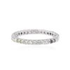 Image 1 : 14KT White Gold Multi Gemstone Ring