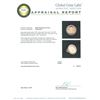 Image 4 : 14KT Yellow Gold 0.37 ctw Diamond Coin Ring