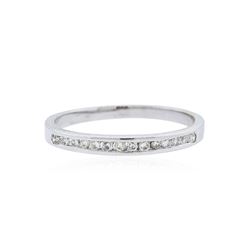 14KT White Gold 0.16 ctw Diamond Ring