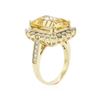Image 3 : 14KT White Gold 2.00 ctw Tanzanite and Diamond Ring