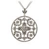 Image 2 : 14KT White Gold 2.38 ctw Diamond Pendant With Chain