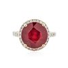 Image 1 : 14KT Yellow Gold 8.81 ctw Ruby and Diamond Ring