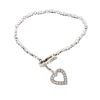 Image 1 : 14KT White Gold 0.68 ctw Diamond Bracelet
