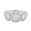 Image 1 : 14KT White Gold 1.64 ctw Diamond Ring
