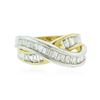 Image 1 : 14KT Two-Tone Gold 1.40 ctw Diamond Ring