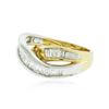 Image 2 : 14KT Two-Tone Gold 1.40 ctw Diamond Ring