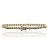Image 2 : 14KT Yellow Gold 1.10 ctw Diamond Bracelet